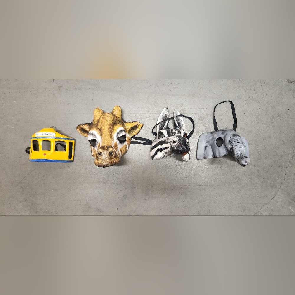 Animal Safari Mask Set for Kids